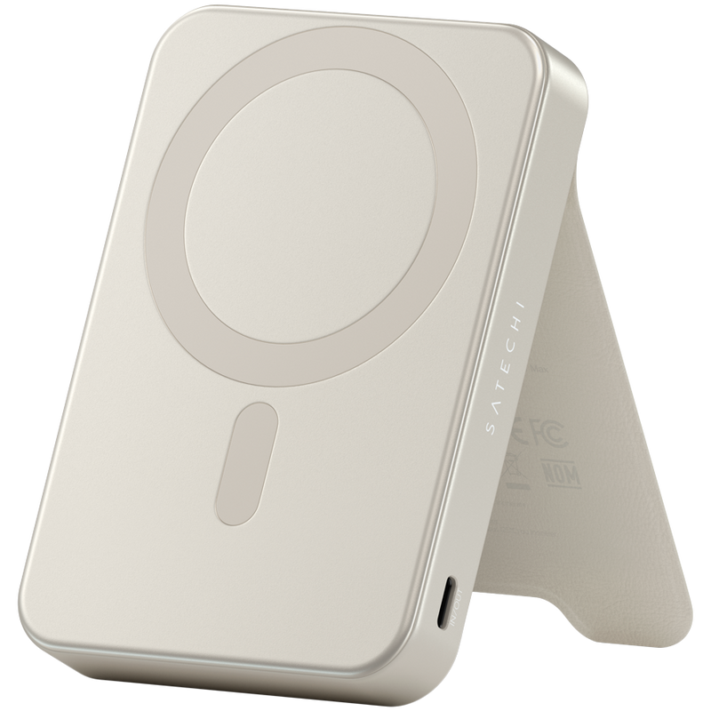 SATECHI Qi2 10K Magnetic Power Bank Sand