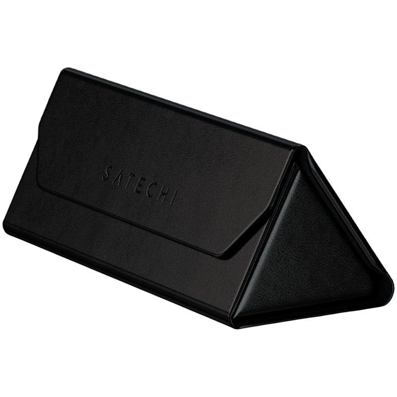 SATECHI Vegan-Leather FindAll Glasses Case (Black)