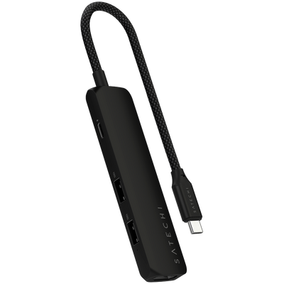 SATECHI 4-in-1 USB-C Multiport Adapter Black