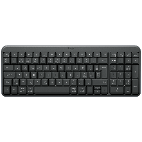 LOGITECH K250 Compact Bluetooth Keyboard Graphite