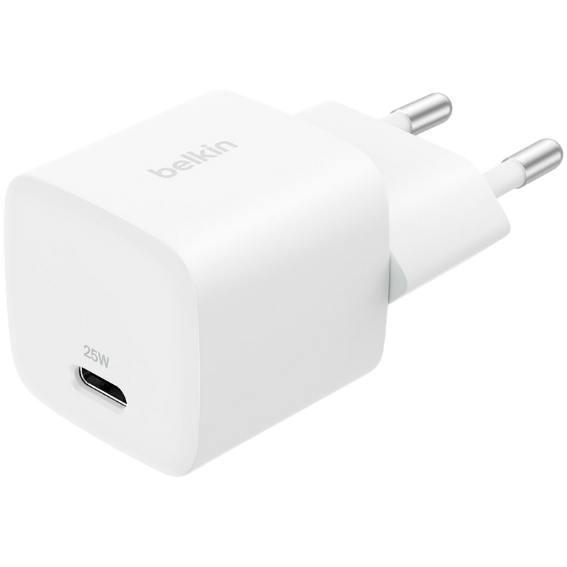 BELKIN 25W USB-C PD Wall Charger White