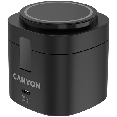 CANYON 4-in-1 Wireless Charging Stand 30W Black