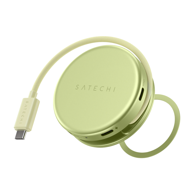SATECHI OntheGo 5-in-1 Multiport Adapter (Citrus)