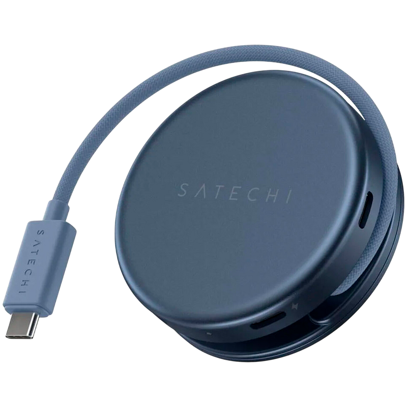 SATECHI OntheGo 5-in-1 Multiport Adapter (Indigo)