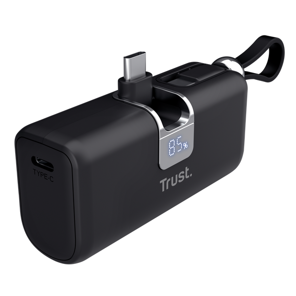 Trust Pacto 5000mAh PD, შავი