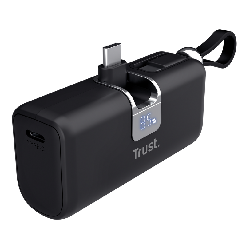 Trust Pacto 5000mAh PD, შავი