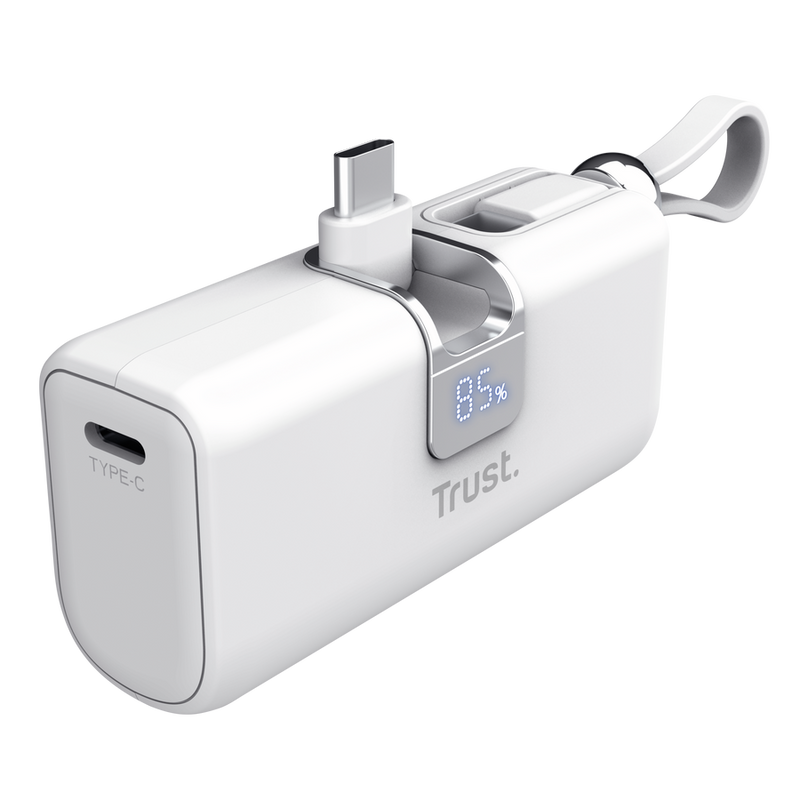 Trust Pacto 5000mAh PD, თეთრი