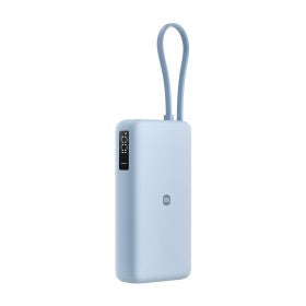 პორტატული დამტენი - Xiaomi 67W Power Bank 20000 (Integrated Cable) Ice Blue
