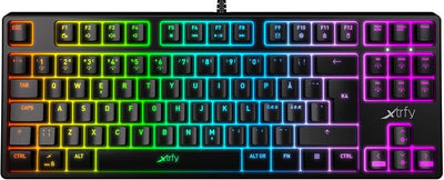 Xtrfy Gaming keyboard K4 TKL RGB Kailh Red RU