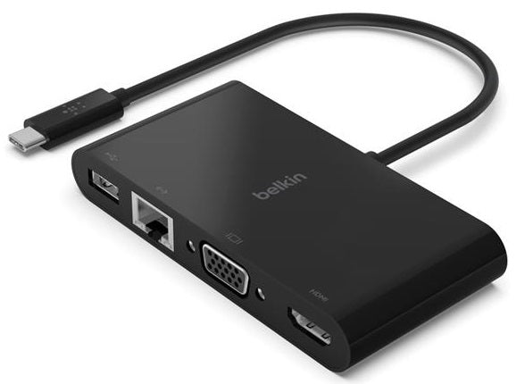 Belkin Hub USB-C - Ethernet/HDMI/VGA/USB-A