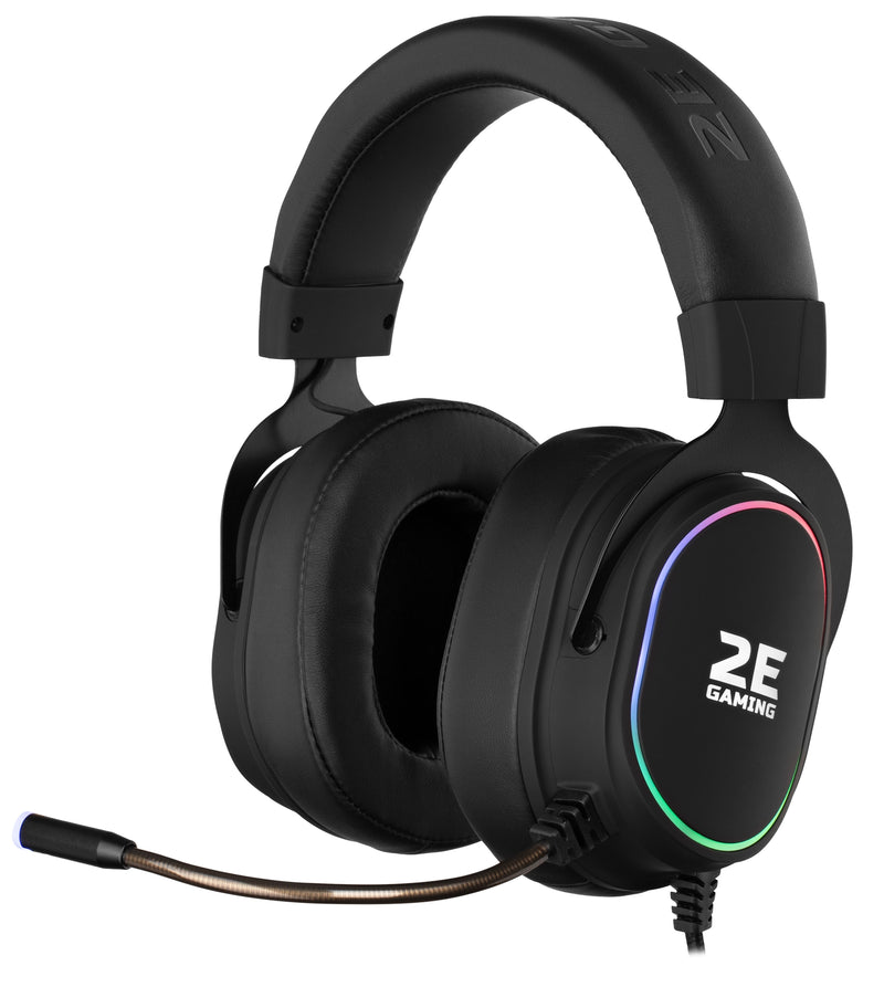 2E GAMING Headset HG350 RGB USB 7.1 Black