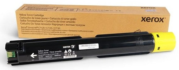 Toner cartridge Xerox VL C7120/С7125/С7130 Yellow (18 500 p)