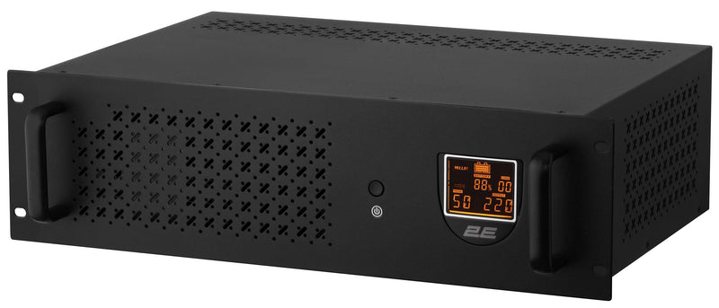 2E RE1500, 1500VA/900W, RM 3U, LCD, USB, 3xSchuko