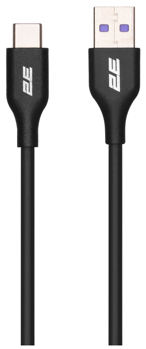 2E Cable USB-A - USB-C Glow 1m Black