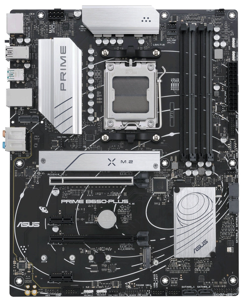 ASUS Motherboard PRIME B650-PLUS sAM5 B650 4xDDR5 M.2 HDMI DP ATX