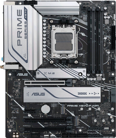 ASUS Motherboard PRIME X670-P WIFI sAM5 X670 4xDDR5 M.2 DP HDMI WiFi