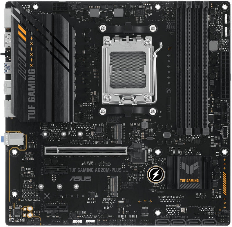 ASUS Motherboard TUF GAMING A620M-PLUS sAM5 A620 4xDDR5 HDMI DP mATX