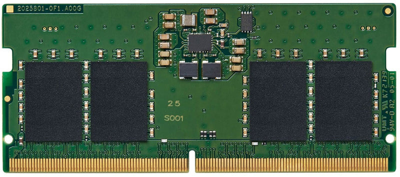 Kingston 8GB 5600MHz DDR5 SO-DIMM CL46 1Rx16 1G x 64-Bit