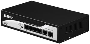 2E PowerLink Switch SP402F 6xFE (4xPoE