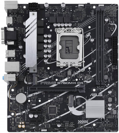 ASUS PRIME B760M-K D4 s1700 B760 2xDDR4 M.2 HDMI D-Sub mATX