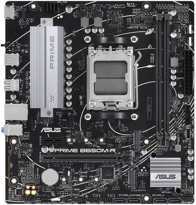 ASUS Motherboard PRIME B650M-R sAM5 B650 2xDDR5 M.2 HDMI mATX