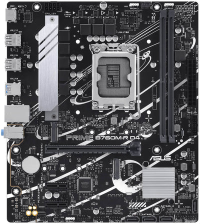 ASUS PRIME B760M-R D4 s1700 B760 2xDDR4 M.2 HDMI mATX