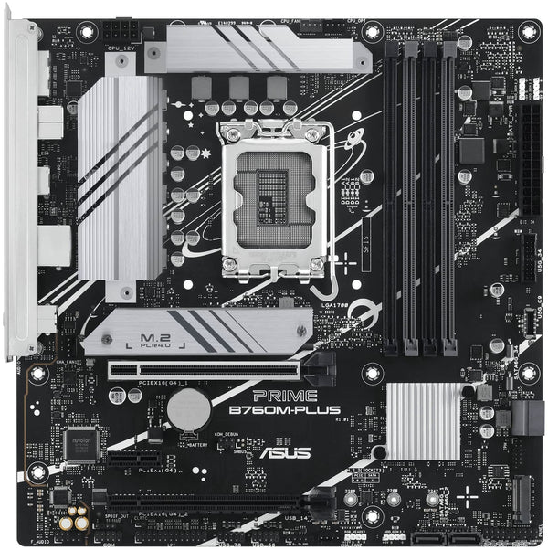 ASUS Motherboard PRIME B760M-PLUS s1700 B760 4xDDR5 M.2 HDMI DP mATX
