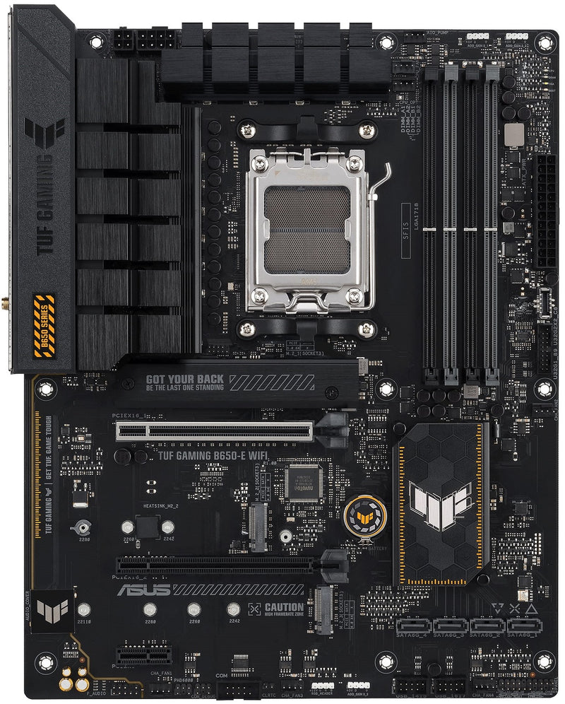 ASUS TUF GAMING B650-E WIFI sAM5 B650 4xDDR5 M.2 USB HDMI DP WiFi BT