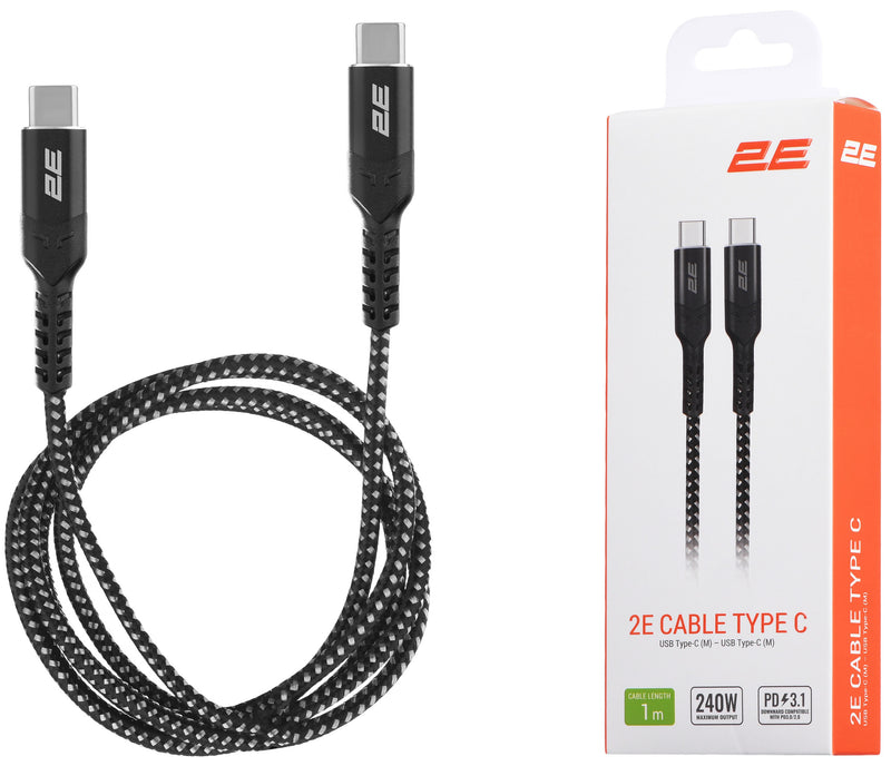 2E Сable USB-C > USB-C charge/data