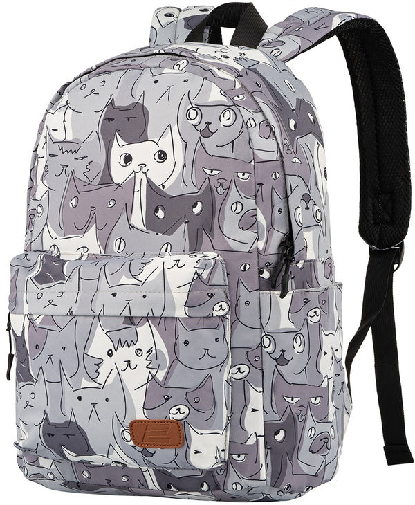 2E Backpack, TeensPack Cats, Gray