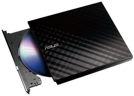 ASUS SDRW-08D2S-U LITE, USB 2.0, შავი