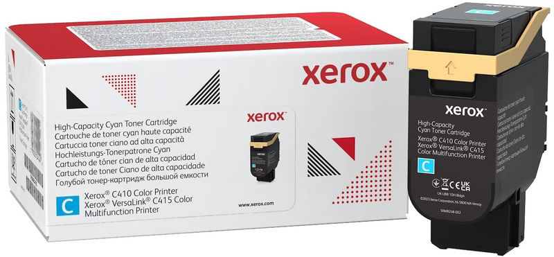 XEROX High Capacity Cyan Toner Cartridge C415/C420 (7k)