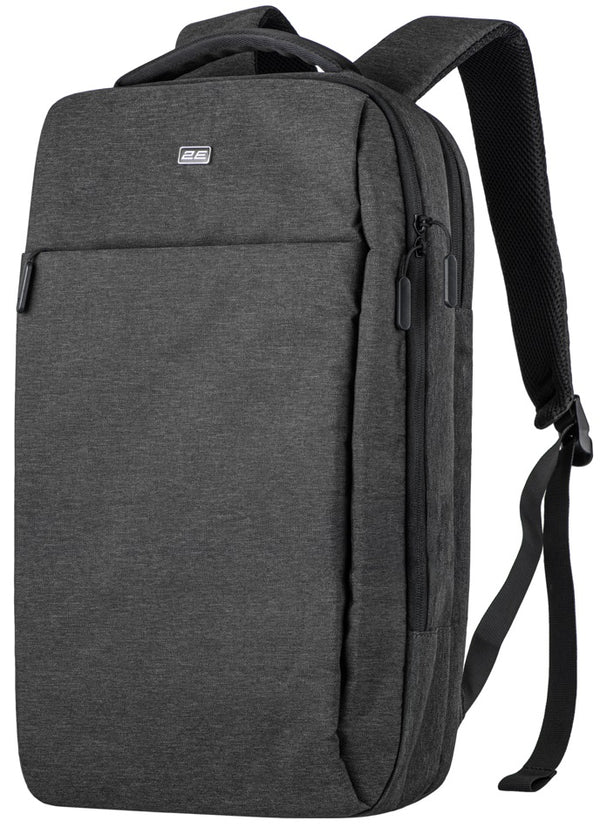 2E Melange Backpack 17 Black