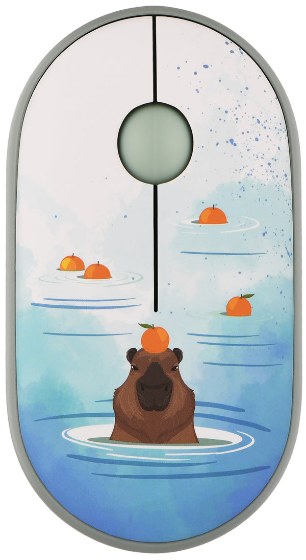 2E Mouse MF300 CAPYBARA:TANGERINE Silent WL BT