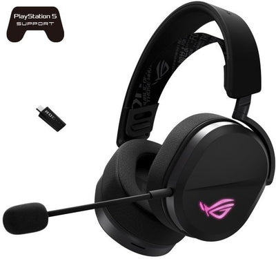 ASUS ROG Pelta, USB-A/BT/WL, RGB, 1.8м, чёрный