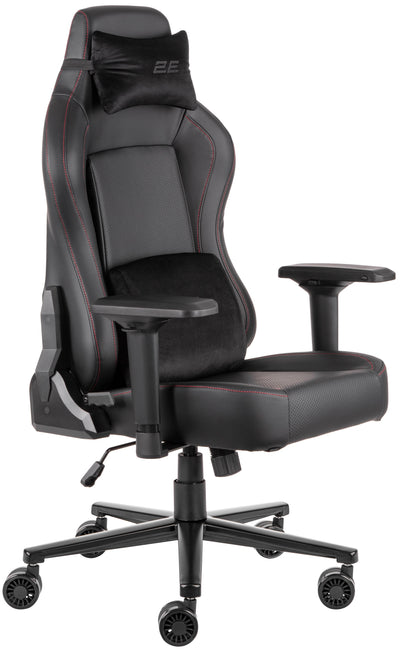 2E GAMING Chair BASAN Black/Red
