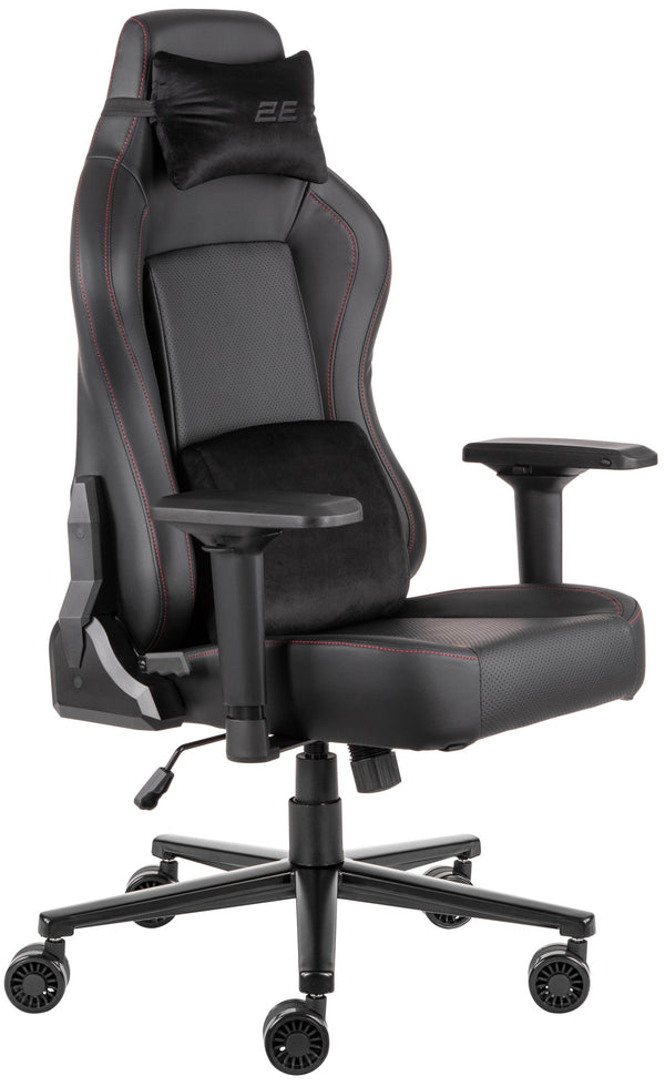 2E GAMING Chair BASAN Black/Red