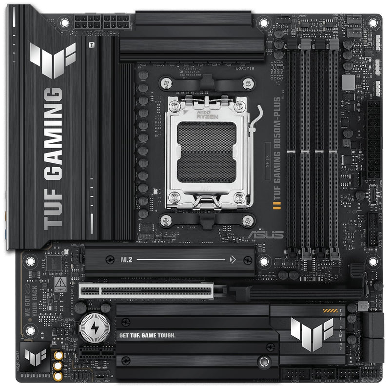 ASUS TUF GAMING B850M-PLUS sAM5 B850 4xDDR5 M.2 HDMI DP mATX