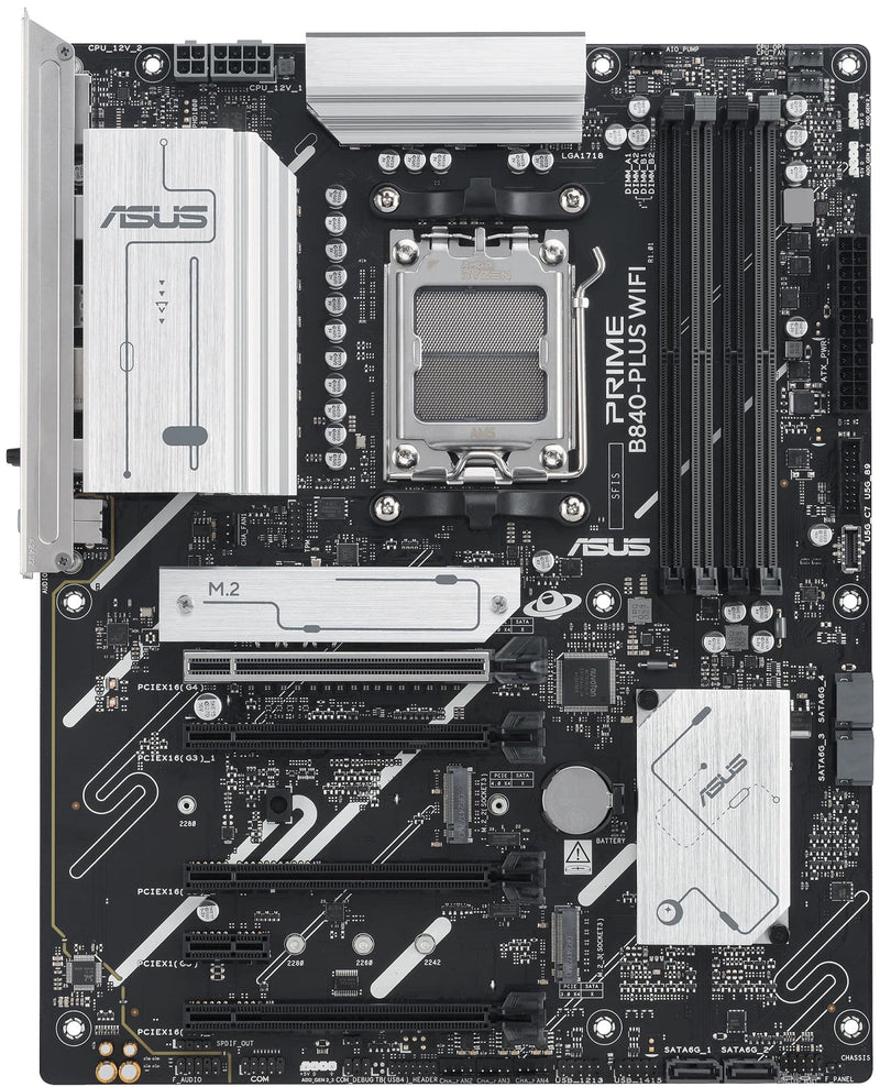 ASUS Motherboard PRIME B840-PLUS WIFI sAM5 B840 4xDDR5 M.2 HDMI DP