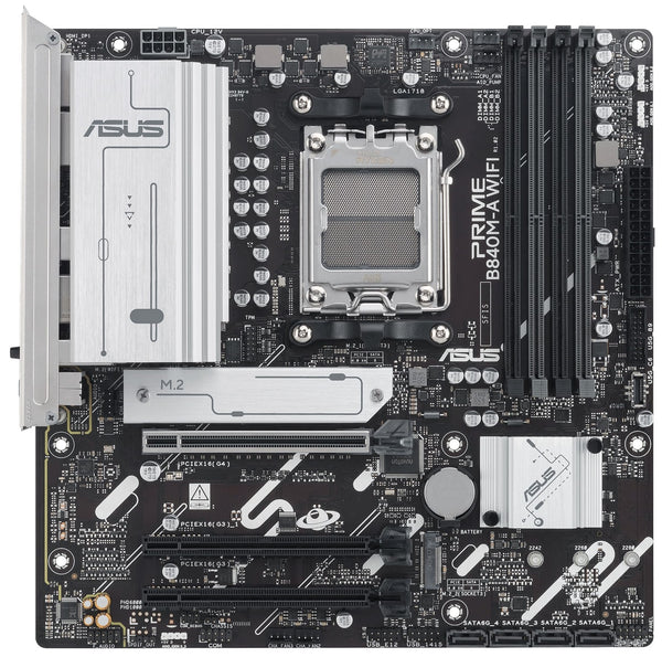 ASUS Motherboard PRIME B840M-A WIFI sAM5 B840 4xDDR5 M.2 HDMI DP