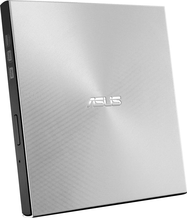 ASUS SDRW-08U9M-U M-DISC, USB 2.0, ვერცხლისფერი