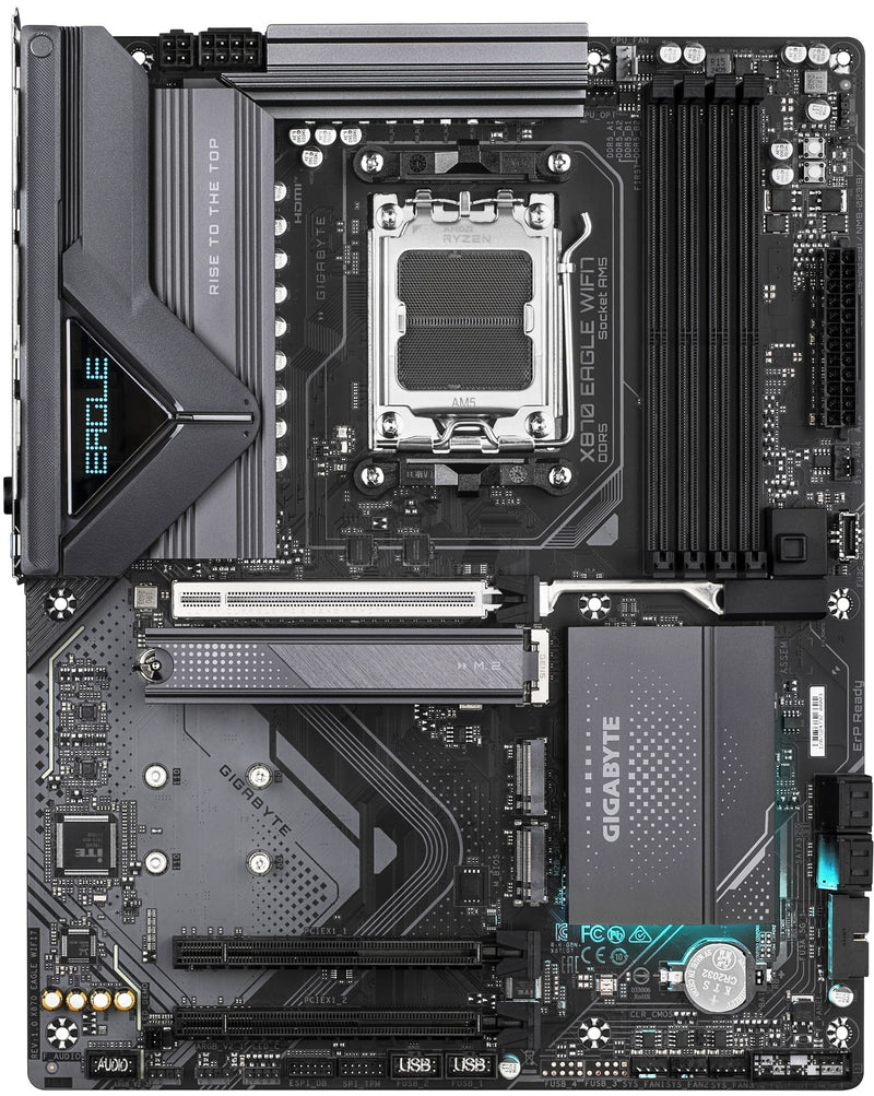 GIGABYTE Motherboard X870 EAGLE WIFI7 sAM5 X870 4xDDR5 M.2 HDMI DP