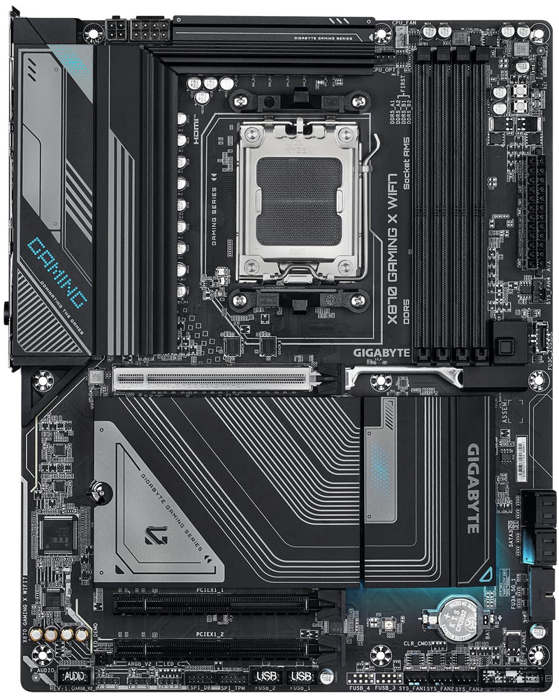 GIGABYTE Motherboard X870 GAMING X WIFI7 sAM5 X870 4xDDR5 M.2 HDMI