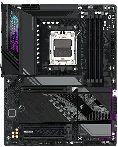 GIGABYTE Motherobard X870E A ELITE WIFI7 sAM5 X870 4xDDR5 M.2 HDMI