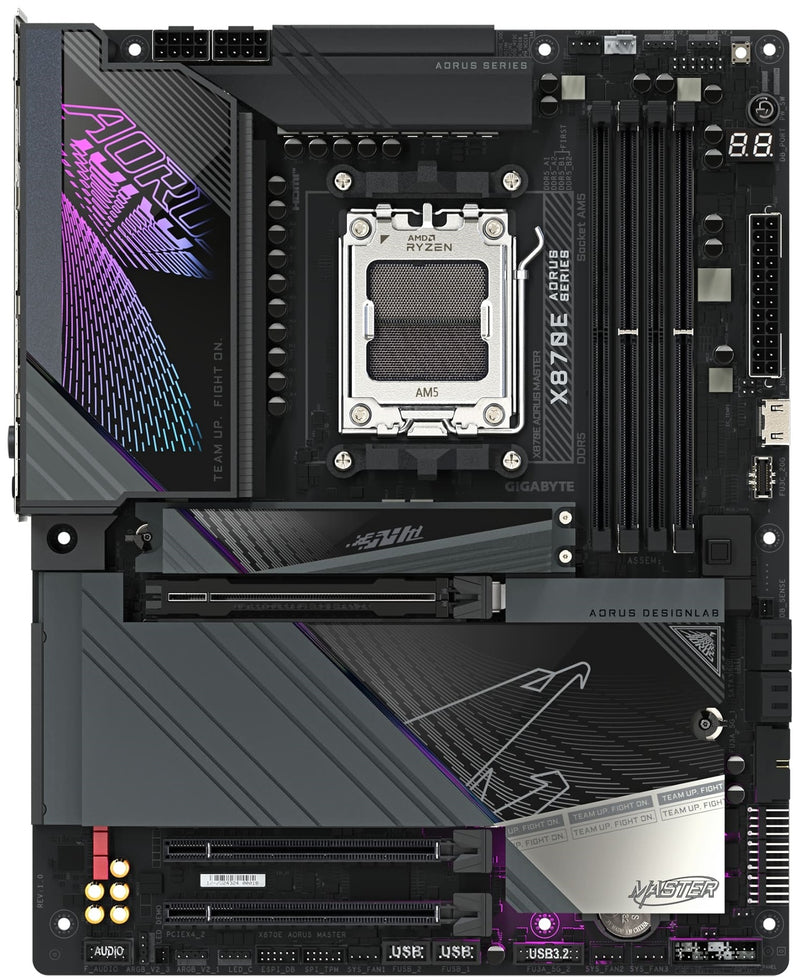 GIGABYTE Motherboard X870E AORUS MASTER sAM5 X870 4xDDR5 M.2 HDMI