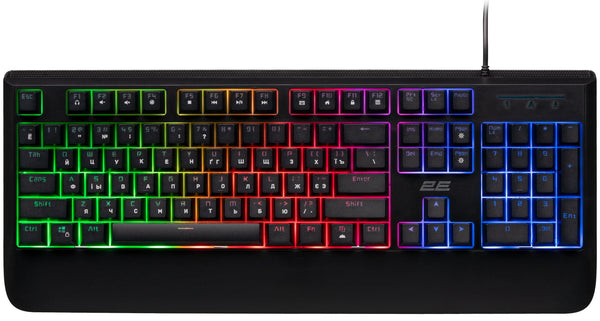 2E GAMING Keyboard KG325 LED USB Black Ukr
