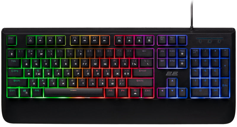 2E GAMING Keyboard KG325 LED USB Black Ukr