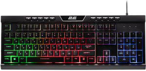2E GAMING Keyboard KG300 LED USB Black Ukr