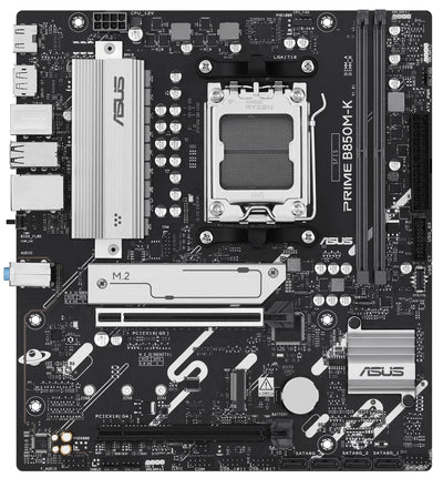 ASUS Motherboard PRIME B850M-K sAM5 B850 4xDDR5 M.2 HDMI DP mATX