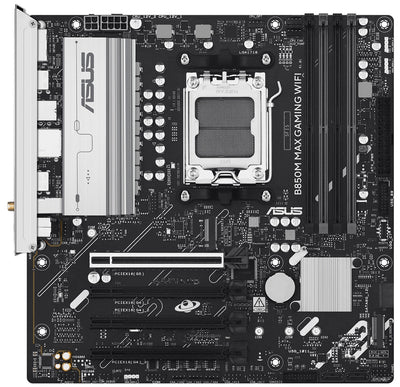 ASUS Motherboard B850M MAX GAMING WIFI sAM5 B850 4xDDR5 M.2 HDMI DP